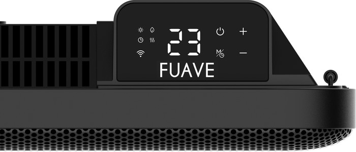 Fuave Gothenburg Premium Zwart WIFI detail