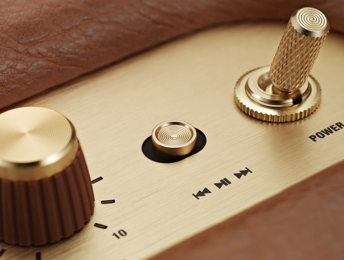 Marshall Stanmore III BT Bruin detail