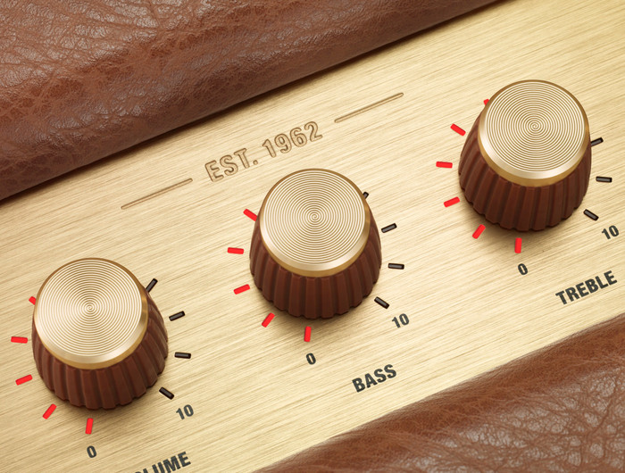 Marshall Stanmore III BT Bruin detail