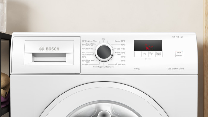 Bosch WGE0340CNL product in gebruik