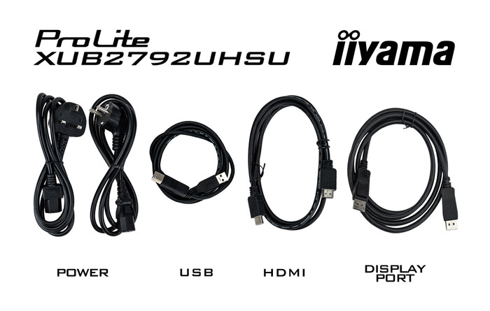 iiyama PROLITE XUB2792UHSU-B6 accessoire