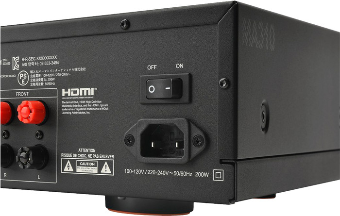JBL MA310 Zwart detail