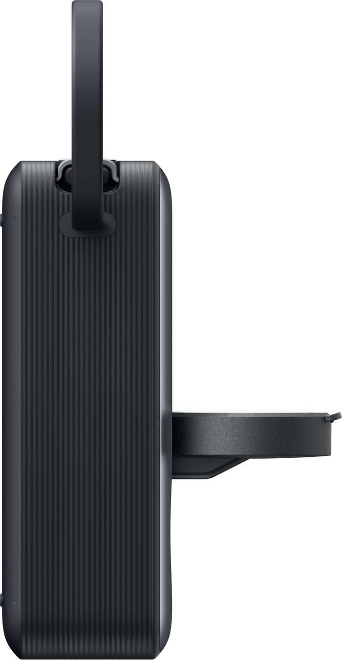 Anker MagGo Powerbank met Snelladen 10.000 mAh Zwart linkerkant