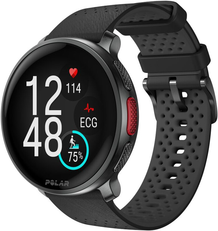 Polar Vantage V3 Black + H10 Heart Rate Monitor Chest Strap front