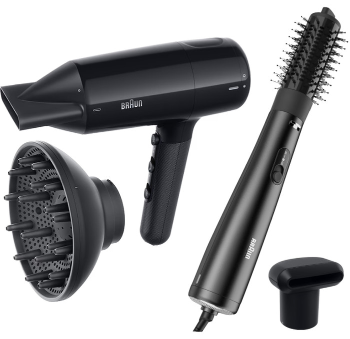 Braun HD2.2 BRHD225E + Braun Air Styler BRAS420E Main Image