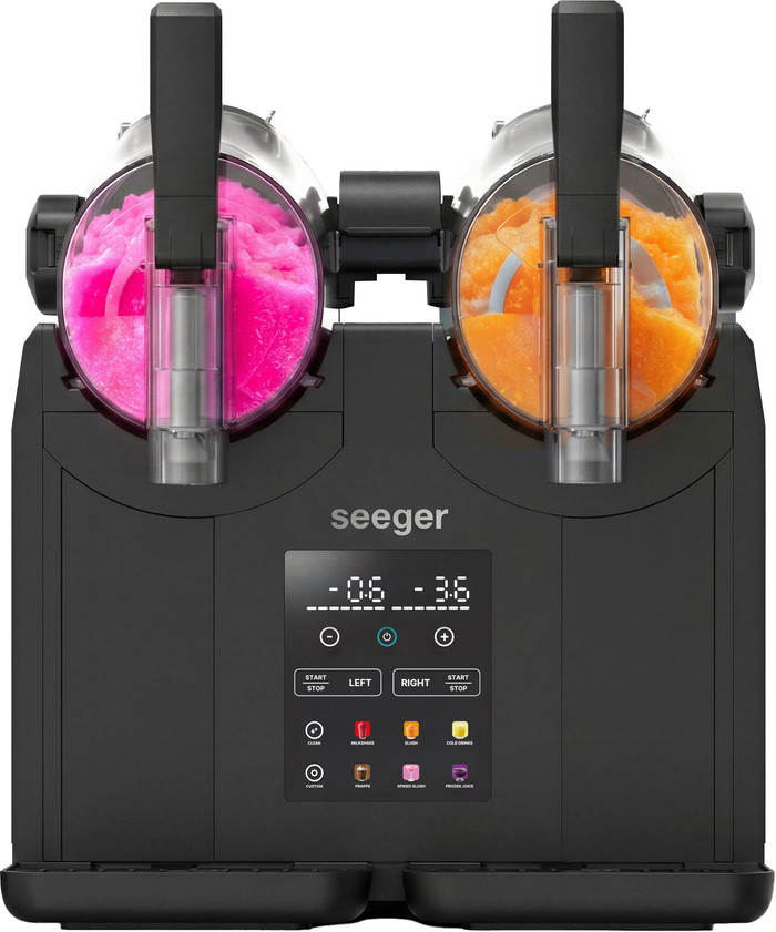 Seeger SuperSlush Twin Frozen Drink Maker 2x 2L front