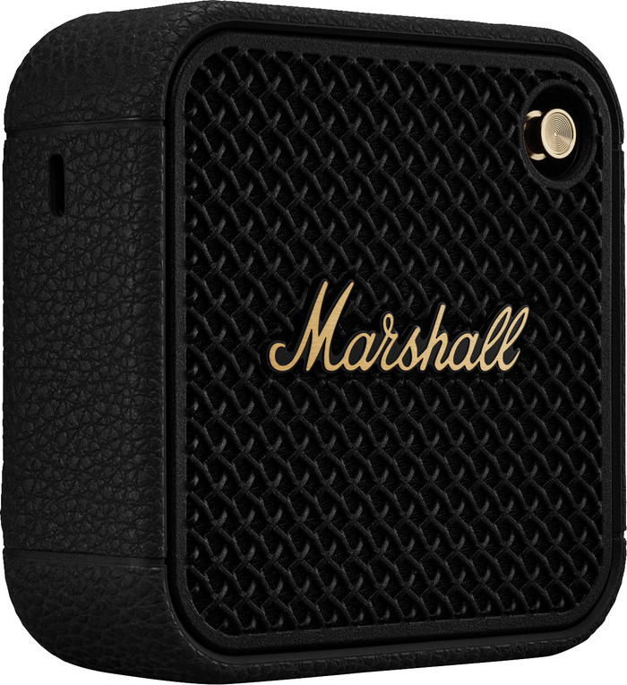 Marshall Willen II BT Black & Brass right side