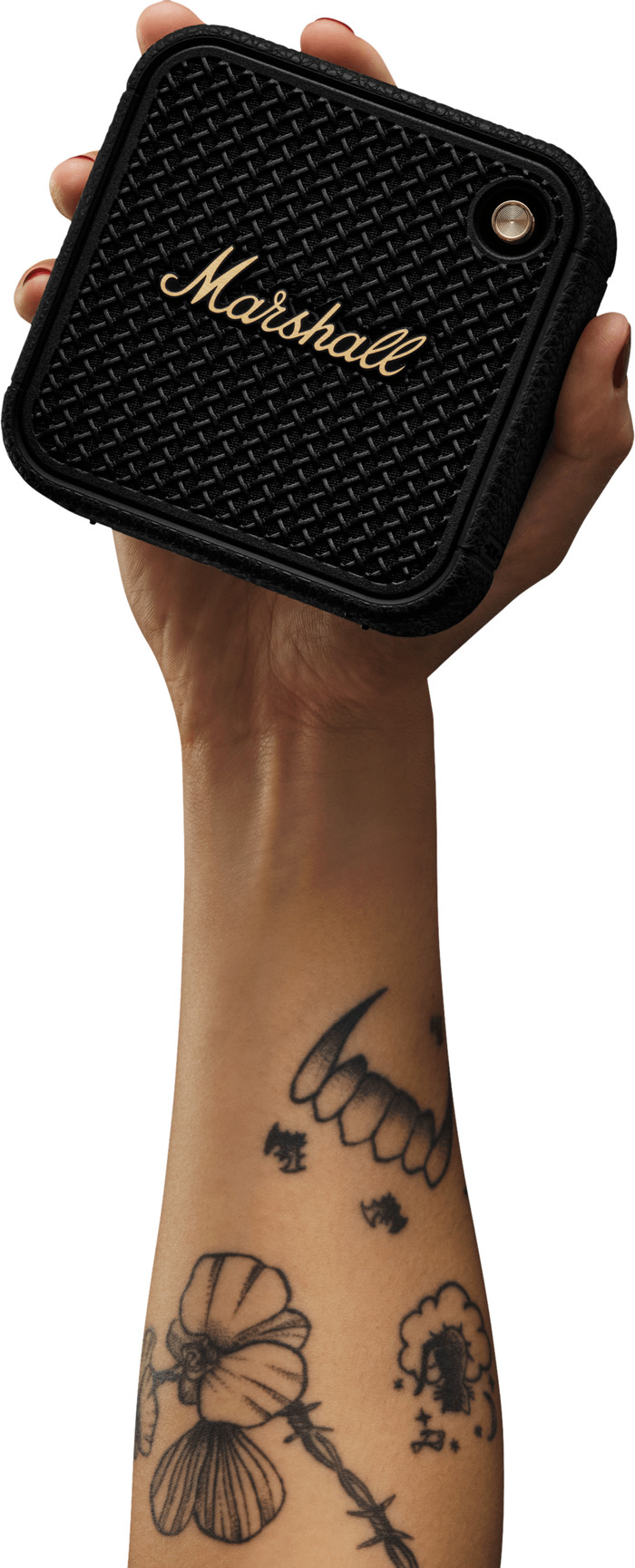 Marshall Willen II BT Black & Brass product in use