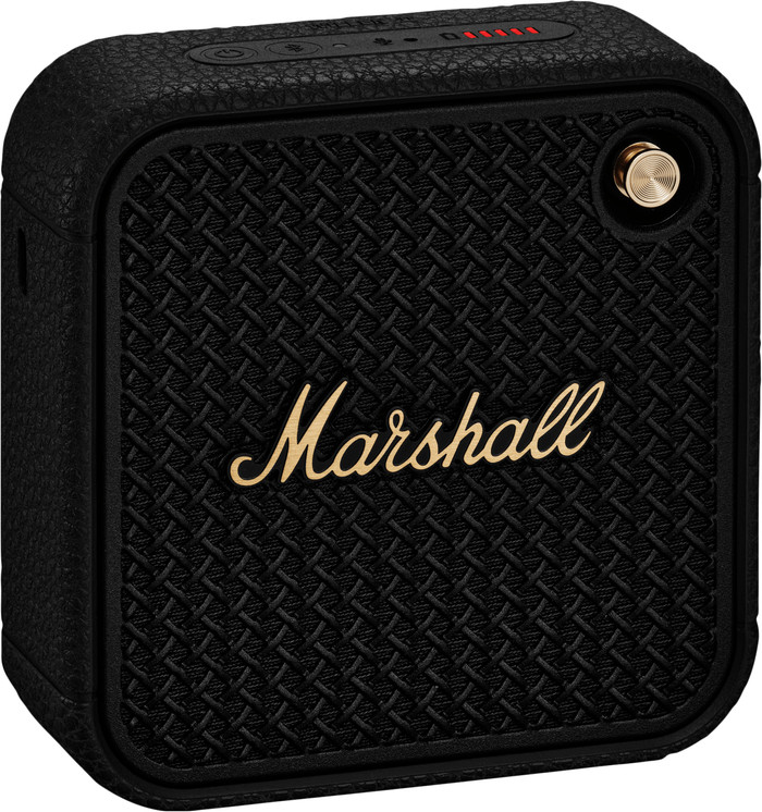 Marshall Willen II BT Black & Brass right side
