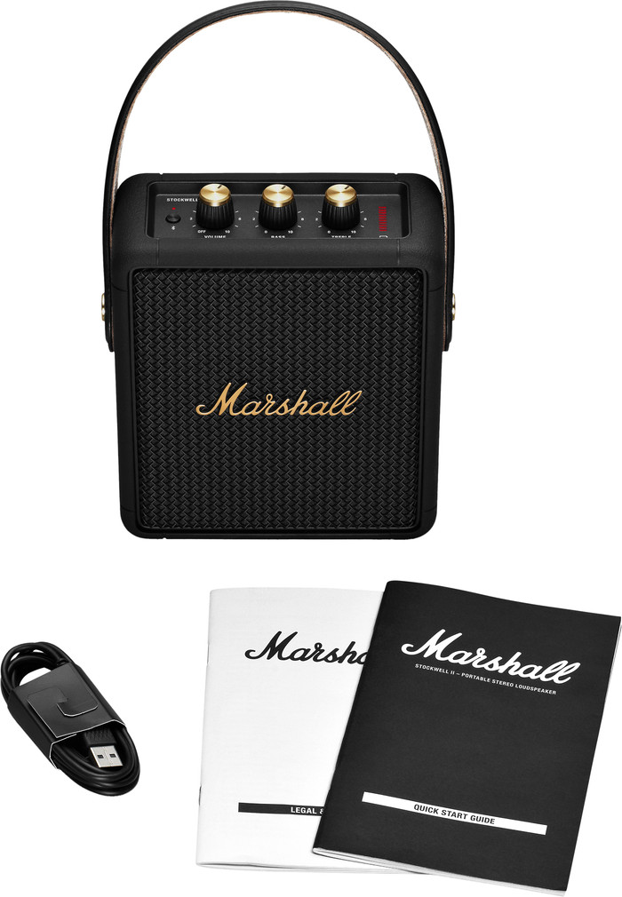 Marshall Stockwell II BT Black & Brass accessoire