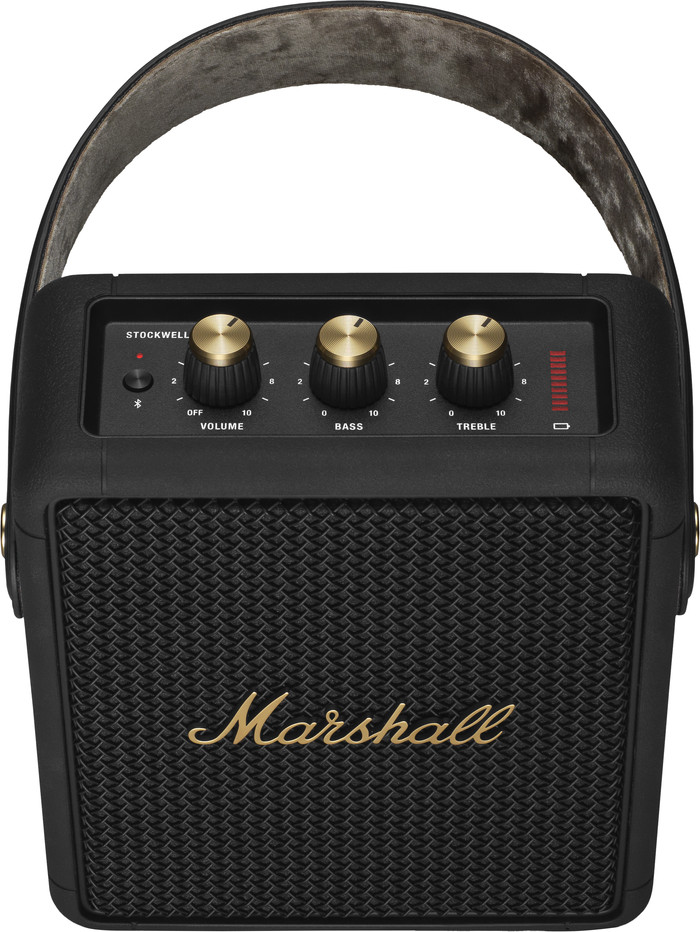 Marshall Stockwell II BT Black & Brass bovenkant