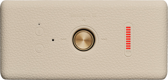 Marshall Emberton III BT Crème bovenkant