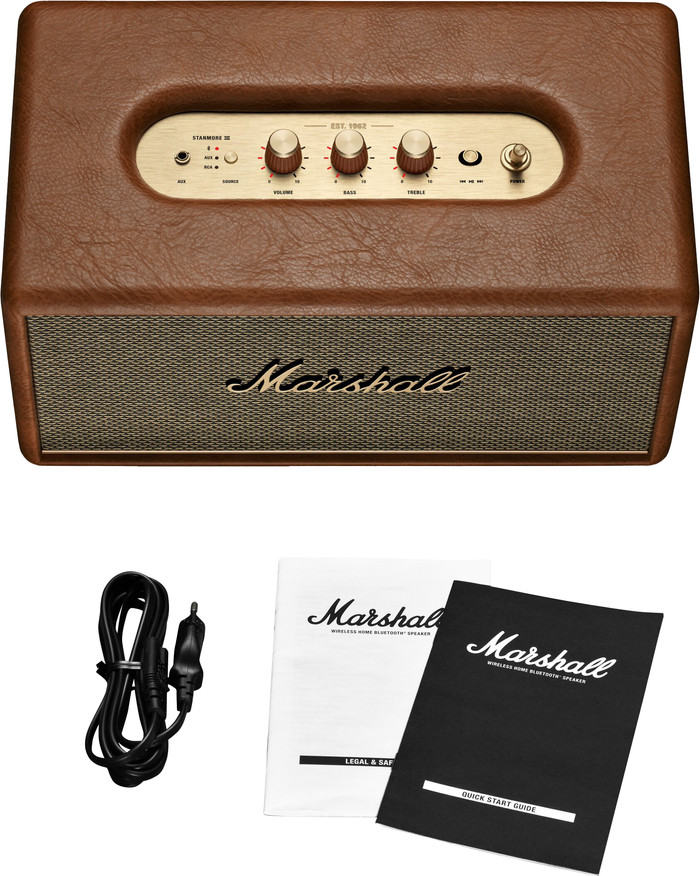 Marshall Stanmore III BT Bruin | Coolblue | Bluetooth speakers
