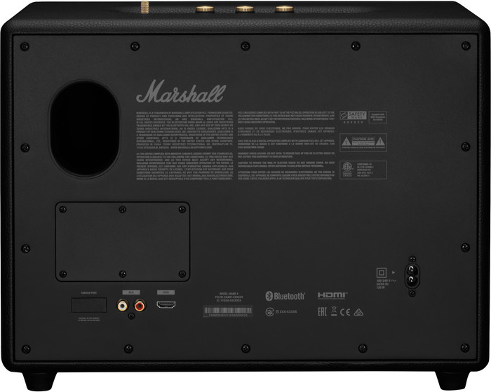 Marshall Woburn III BT Zwart achterkant
