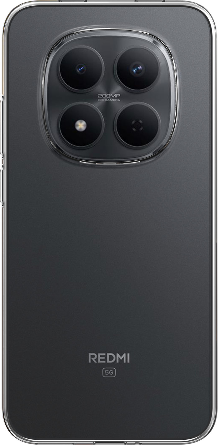Just in Case Soft Design Xiaomi Redmi Note 15 Pro+ 5G Back Cover Transparant Main Image