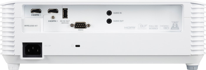 Acer X1528Ki achterkant