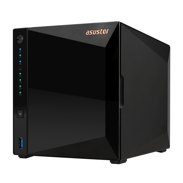 ASUSTOR AS3304T v2 + Seagate Ironwolf 16TB (2x8TB) rechterkant