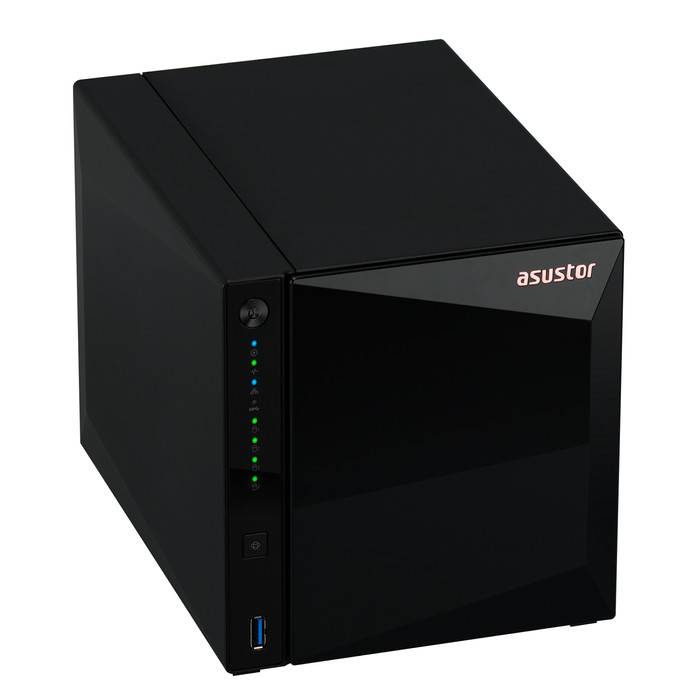 ASUSTOR AS3304T v2 + Seagate Ironwolf 16TB (2x8TB) linkerkant