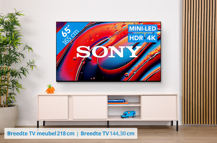 Sony 65'' Bravia 9 4K QLED XR Mini-led (2024) visual Coolblue 1