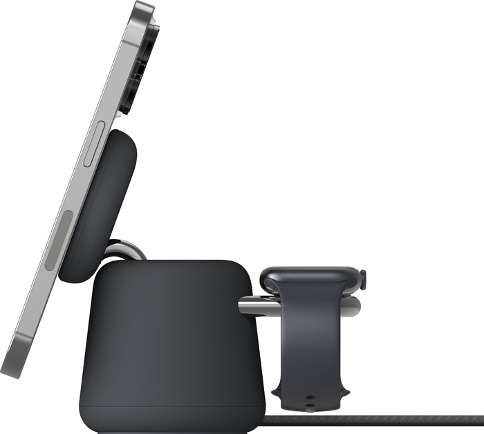 Belkin Boost Charge Pro MagSafe 2-in-1 Draadloze Oplader 15W