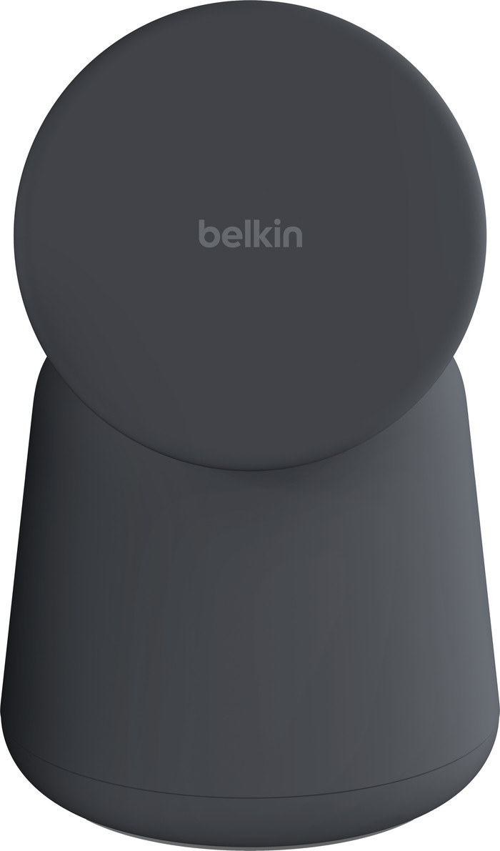 Belkin Boost Charge Pro MagSafe 2-in-1 Wireless Charger 15W with Stand Black front