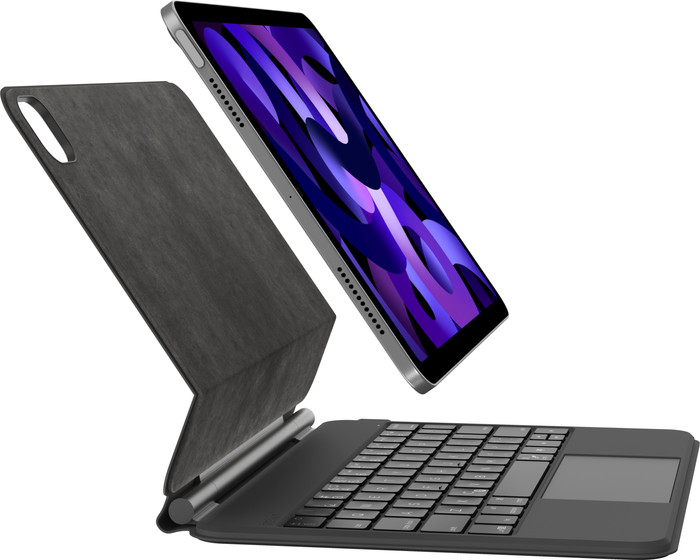 Belkin Apple iPad (2025/2022) Toetsenbord Hoes QWERTY Zwart product in gebruik
