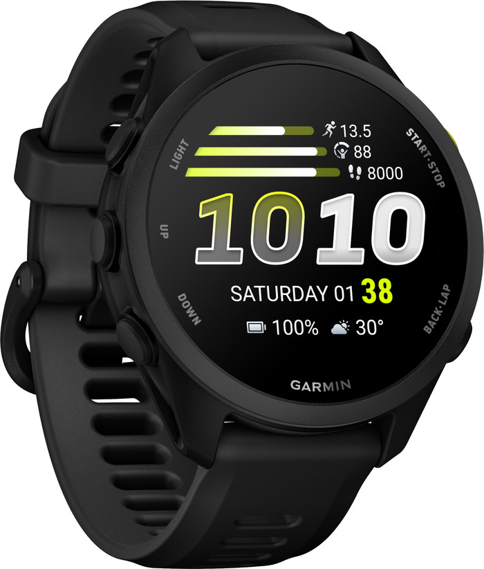 Garmin Forerunner 70 43 mm Zwart rechterkant