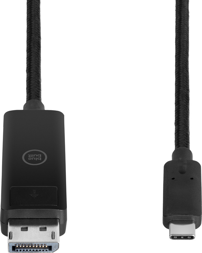 BlueBuilt USB-C naar DisplayPort Kabel 2m bovenkant