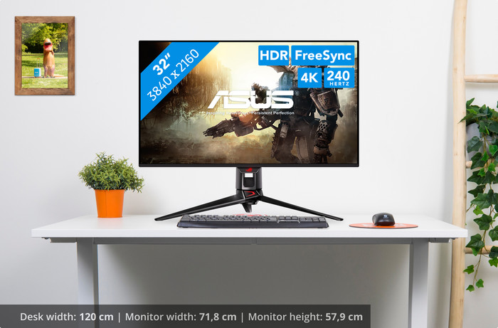 ASUS PG32UCDM visual Coolblue 1