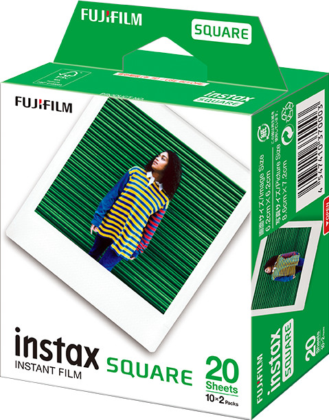 Fujifilm Instax Square Film (20 sheets) right side