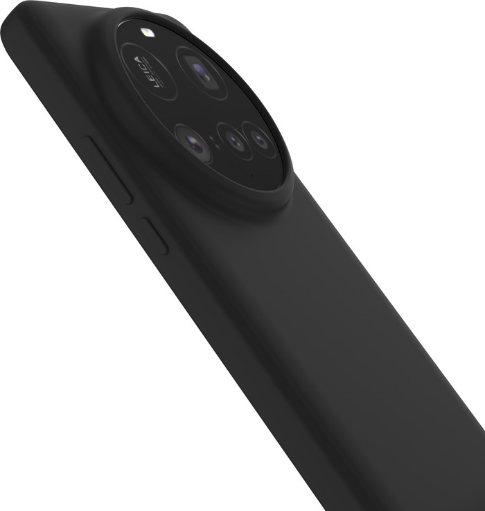 Just in Case Soft Design Xiaomi 17 Ultra Back Cover Zwart detail