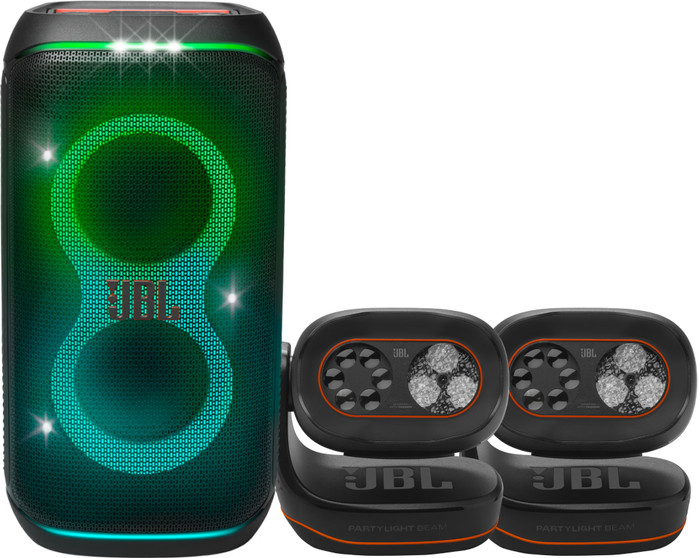 JBL PartyBox 120 + 2x JBL PartyLight Beam Main Image