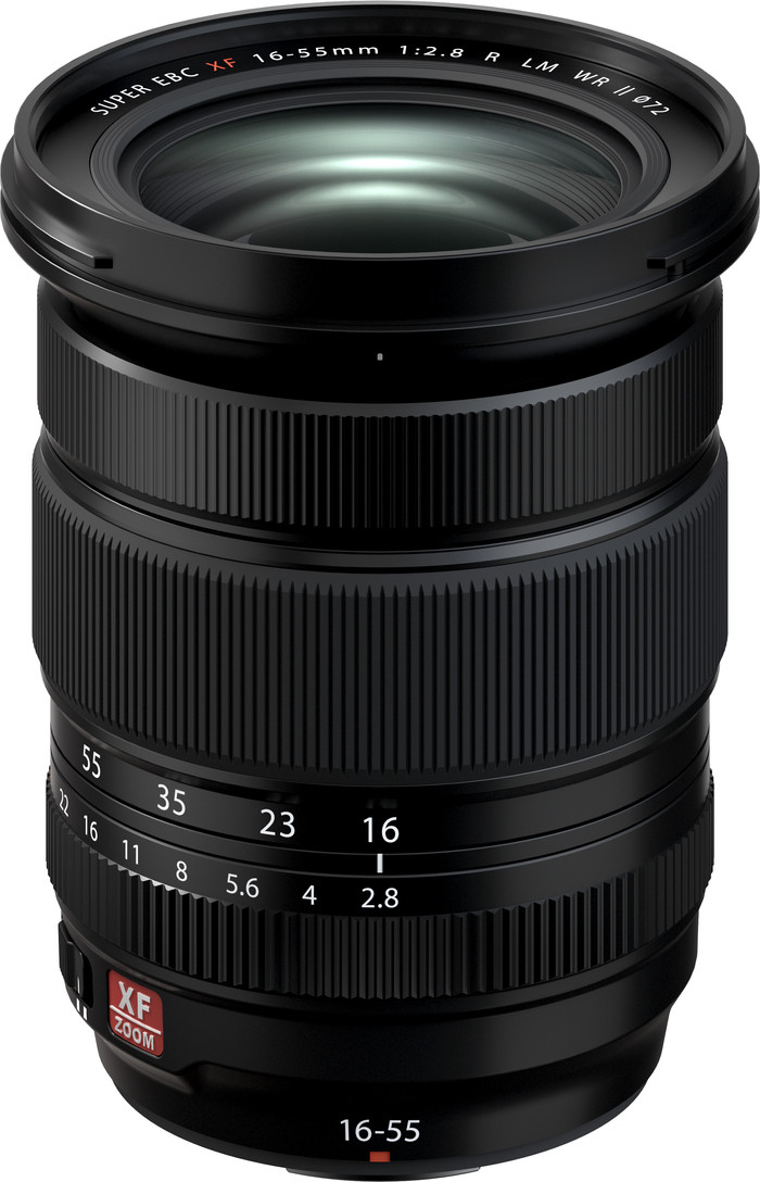 Fujifilm XF 16-55mm f/2.8 R LM WR II top