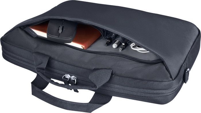 HP Everyday 16 Odyssey Gray Laptop Briefcase binnenkant