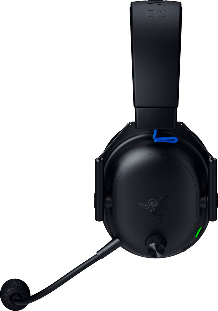 Razer BlackShark V3 PlayStation - Zwart rechterkant