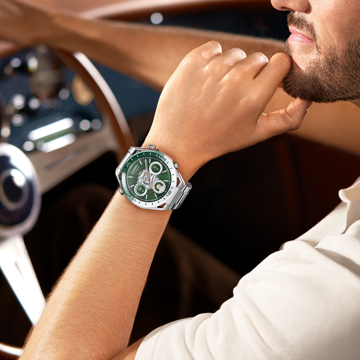 Huawei Watch Ultimate Green product in use