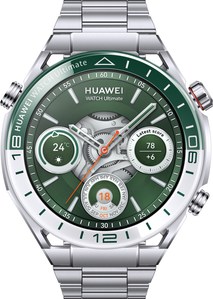 Huawei Watch Ultimate Green front