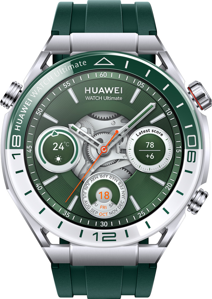 ラウンド用品・アクセサリー HUAWEI WATCH Ultimate Green Huawei Watch Ultimate Green | Coolblue | Smartwatches