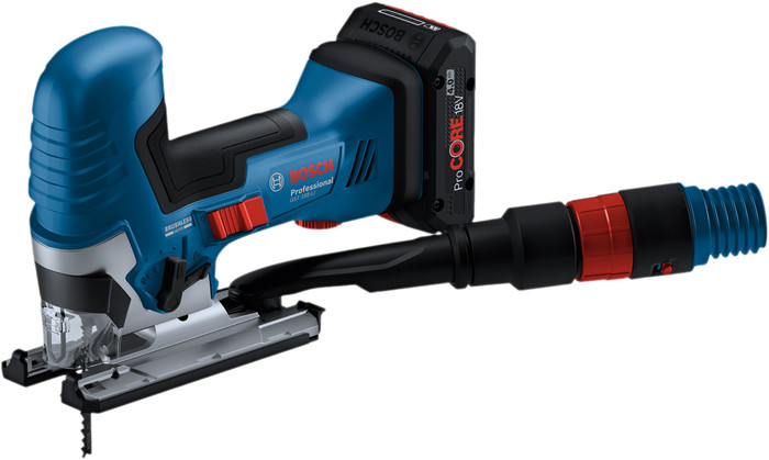 Bosch Professional GST 18V-125 S 5,0 Ah GBA Accu Starterspakket rechterkant