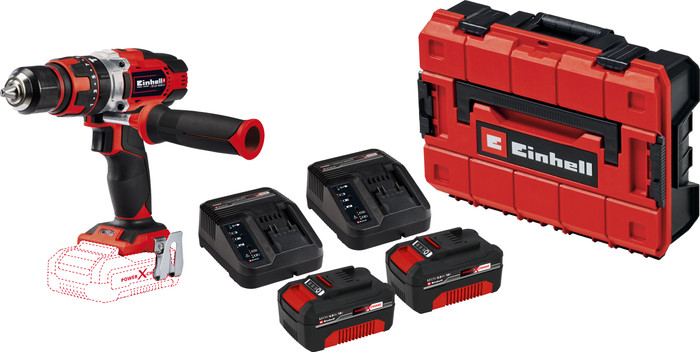 Einhell TE-CD 18/48 Li-i Solo 4.0Ah Battery (2x) E-Case S-F Starter Kit Main Image