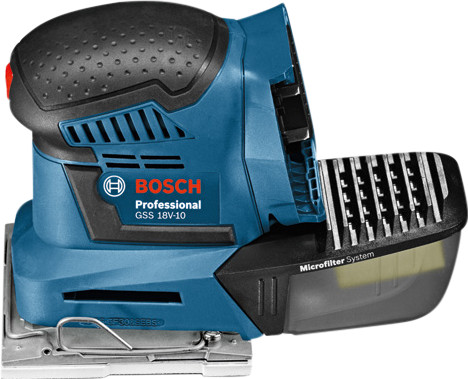 Bosch Professional GSS 18V-10 5.0Ah GBA Battery (2x) Starter Kit front