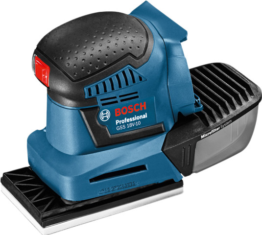 Bosch Professional GSS 18V-10 5.0Ah GBA Battery (2x) Starter Kit front
