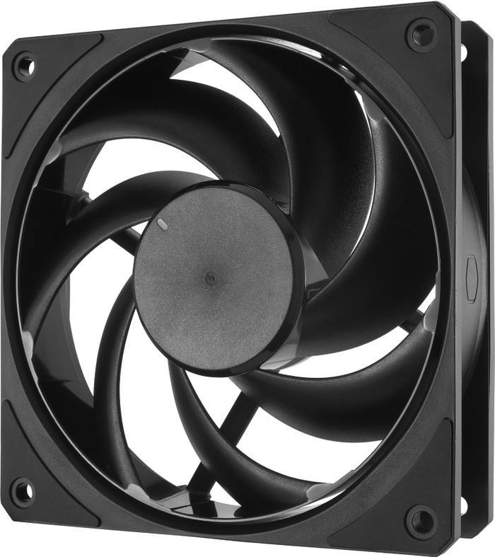 Cooler Master Mobius 120 Black Edition - Single Fan front