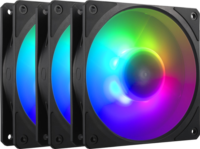 Cooler Master Mobius 120P ARGB - Triple Fan Kit left side