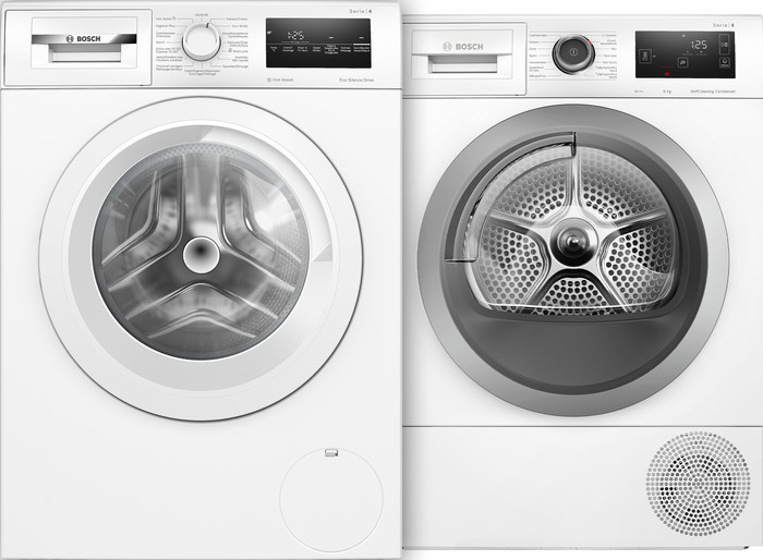 Bosch WAN282E4FG + Bosch WTU87675NL Main Image