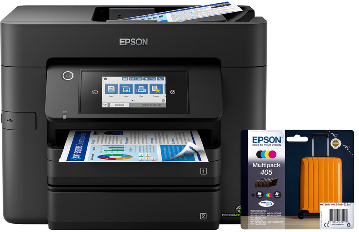 Epson WorkForce WF-4830DTWF + 1 Set Extra Cartridges Main Image