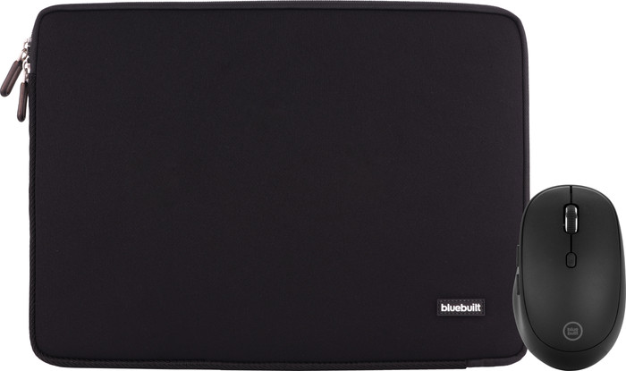 BlueBuilt Laptophoes voor Apple MacBook Pro 14 inch + Tradendum Bluetooth muis Main Image