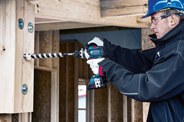 Bosch Professional GSR 18V-110 C (without battery) product in use
