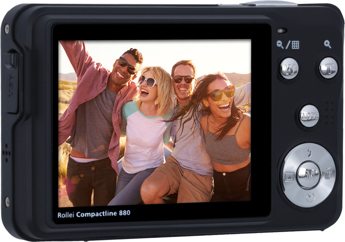 Rollei Compactline 880 achterkant