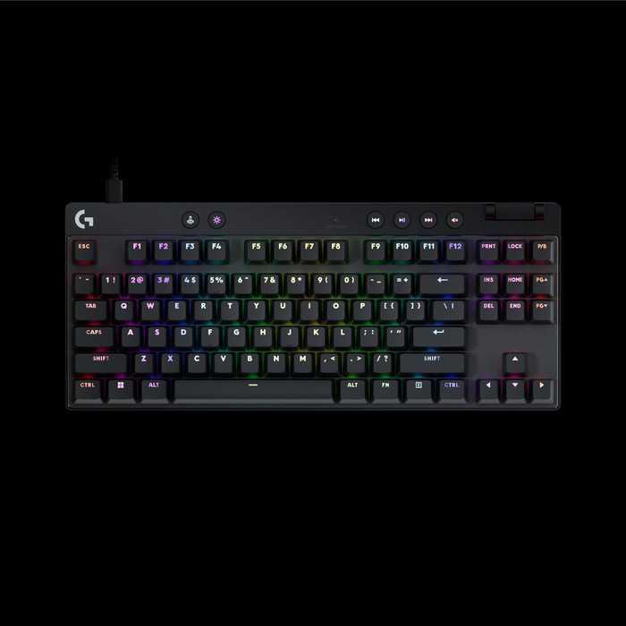 Logitech G Pro X TKL Rapid Gaming Toetsenbord Zwart Qwerty visual leverancier